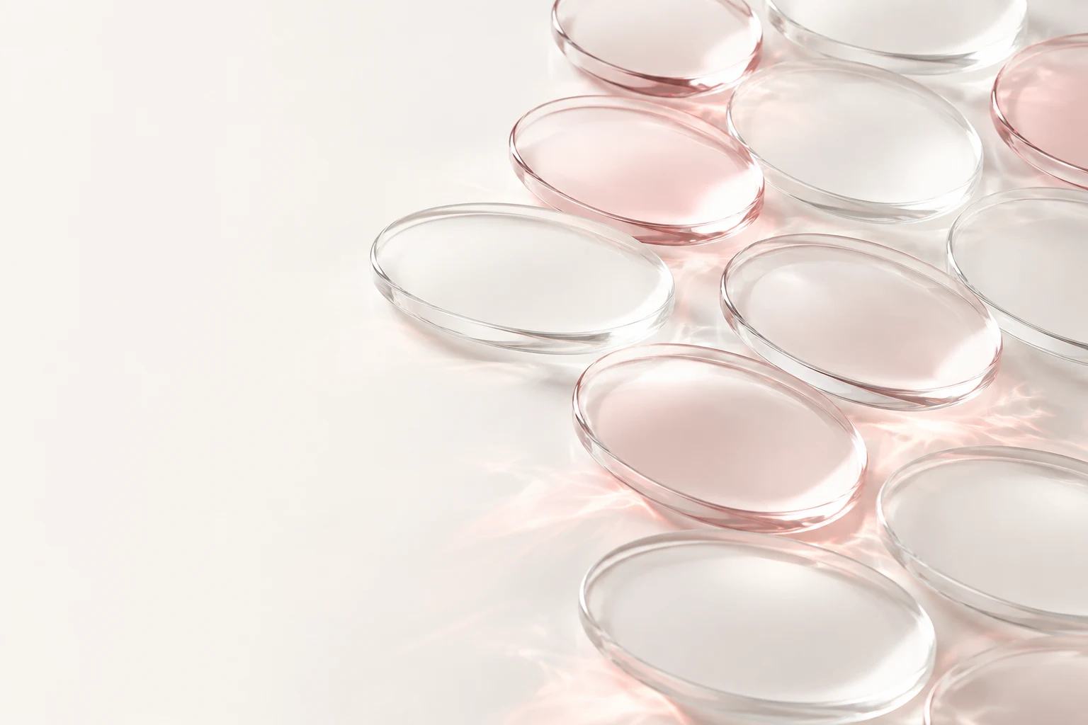 Conceptual glass sculpture for cookie policy